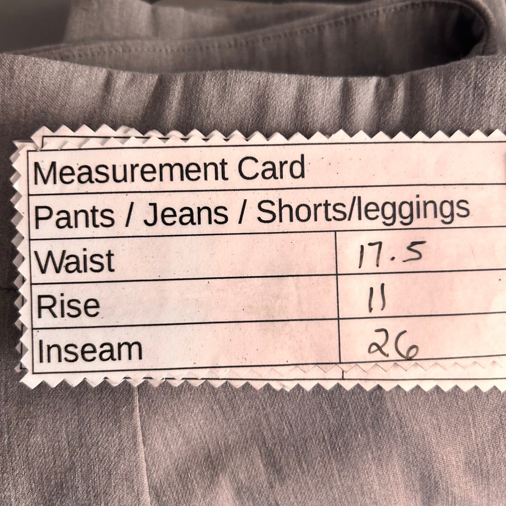 Chicos Pull On Pants‎ Gray Large Or 2 - Picture 7 of 16